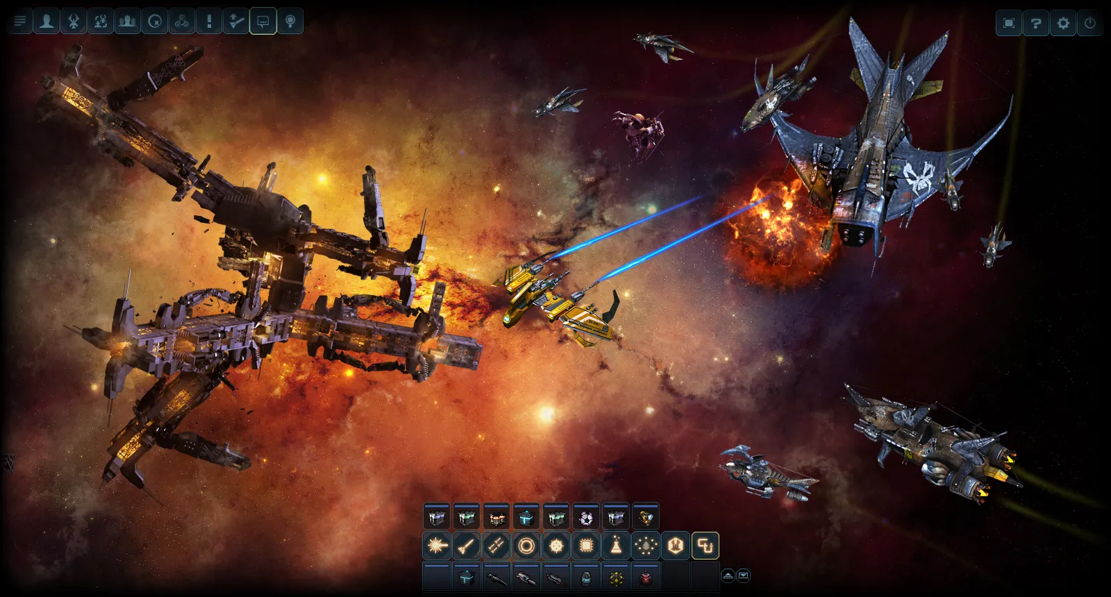 Proxima gameplay: battle around a battle station
